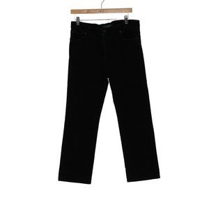 Lauren Ralph Lauren Black Corduroy Jeans Women Size 8/10